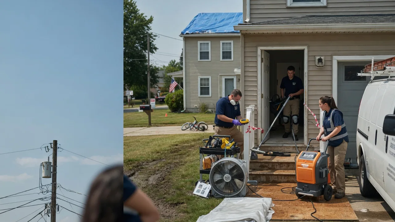 Water Damage Repair in Springport, IN near me